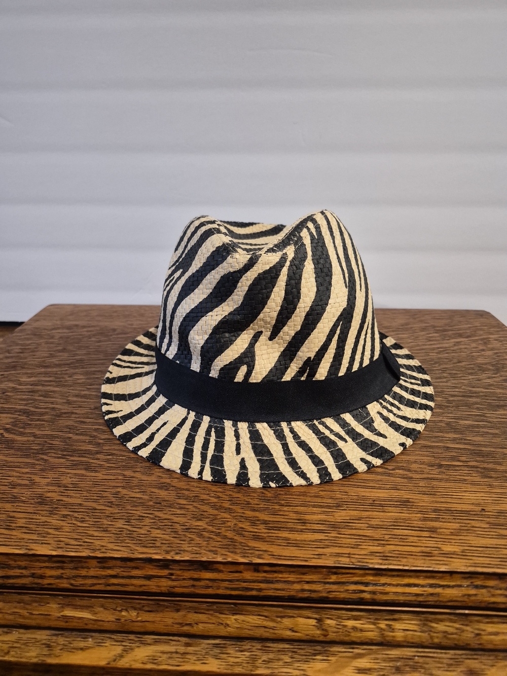 Fair Weather Accesories Women's Woven Paper Straw Fedora Hat